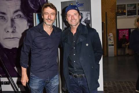 Berlin Germany 13 06 2018 German premiere of JUSTICE in the cinema Guido Broscheit Bruno Eyron civil Bruno Eierund DeFodi533