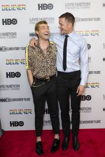 USA: HBO documentary Believer premiere Tyler Glenn and Dan Reynolds attend HBO documentary premiere at Metrograph New York New York United States Metrograph  LevxRadin