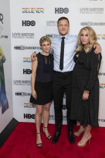 USA: HBO documentary Believer premiere Sara Bernstein, Dan Reynolds, Heather Parry attend HBO documentary premiere at Metrograph New York New York United States Metrograph  LevxRadin