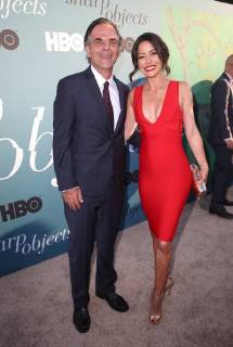 HOLLYWOOD, CA - JUNE 26: Emmanuelle Vaugier, Vince Calandra, arriving to the Premiere Of HBO s Sharp Objects at The Cinerama Dome in Hollywood, California on June 26, 2018. Copyright: xFayexSadoux