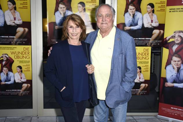 Senta Berger with husband Michael Verhoeven at the premiere of the movie Die Wunderübung im Stadt Kino München 26 06 2018 Foto:xP.xSchönbergerx xFuturexImage