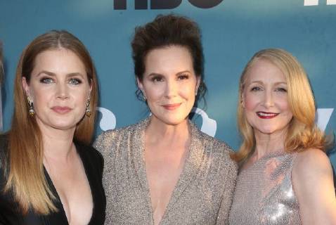 HOLLYWOOD, CA - JUNE 26: Amy Adams, Elizabeth Perkins, Patricia Clarkson, arriving to the Premiere Of HBO s Sharp Objects at The Cinerama Dome in Hollywood, California on June 26, 2018. Copyright: xFayexSadoux