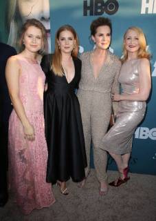 HOLLYWOOD, CA - JUNE 26: Eliza Scanlen, Amy Adams, Elizabeth Perkins, Patricia Clarkson, arriving to the Premiere Of HBO s Sharp Objects at The Cinerama Dome in Hollywood, California on June 26, 2018. Copyright: xFayexSadoux