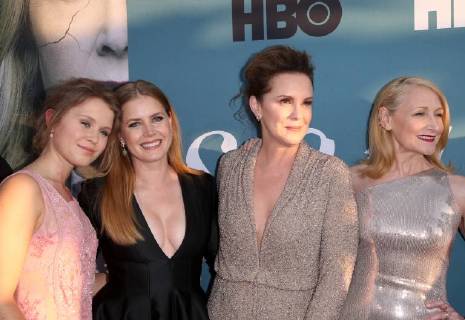 HOLLYWOOD, CA - JUNE 26: Eliza Scanlen, Amy Adams, Elizabeth Perkins, Patricia Clarkson, arriving to the Premiere Of HBO s Sharp Objects at The Cinerama Dome in Hollywood, California on June 26, 2018. Copyright: xFayexSadoux