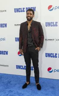 USA: Uncle Drew New York Premiere Kyrie Irving attends the Uncle Drew New York Premiere at Alice Tully Hall Lincoln Center New York New York United States Alice Tully Hall Lincoln Center  LevxRadin