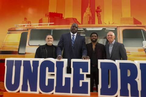 USA: Uncle Drew New York Premiere Tim Palen, Shaquille O Neal, Kyrie Irving (L-R) attend the Uncle Drew New York Premiere at Alice Tully Hall Lincoln Center New York New York United States Alice Tully Hall Lincoln Center  LevxRadin