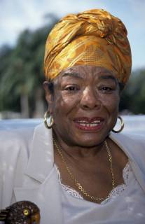 IMAGO ICONS: Maya Angelou Black American author and poet Maya Angelou photographed in September 30 1999. Copyright: xWalterxMcBridex