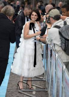 Charlotte Riley attends the London premiere of Swimming With Men at Curzon Mayfair Cinema in London. JULY 4th 2018  SMOx182475
