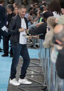 Tom Hardy attends the London premiere of Swimming With Men at Curzon Mayfair Cinema in London. JULY 4th 2018  SMOx182475