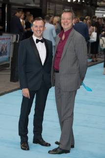 Chris Jepson and Ronan Daley attend the London premiere of Swimming With Men at Curzon Mayfair Cinema in London. JULY 4th 2018  SMOx182475