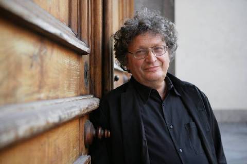 20080925, GENT, BELGIUM : Belgian conductor Rene Jacobs poses for photographer, Thursday 25 Septembre 2008, in Gent, he will receive this evening a Doctor Honoris Causa from Gent University at the 50 years of the International Film Festival of Gent. LIEVENxVANxASSCHE  x10522704x