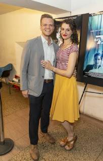USA: 7 Splinters in time New York premiere Tim Chaffee & Rebecca Bex Odorisio attend 7 Splinters in Time New York premiere at The Anthology Film Archives New York New York United States The Anthology Film Archives  LevxRadin