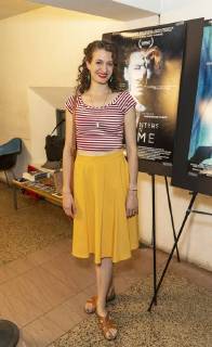 USA: 7 Splinters in time New York premiere Rebecca Bex Odorisio attends 7 Splinters in Time New York premiere at The Anthology Film Archives New York New York United States The Anthology Film Archives  LevxRadin