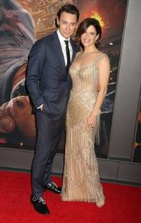 July 10, 2018 - New York City, New York, U.S. - JJ FEILD and actress NEVE CAMPBELL attend the New York premiere of Skyscraper held at AMC Loews Lincoln Square. New York City U.S. - ZUMAk03_ 20180710_zaf_k03_141 Copyright: xNancyxKaszermanx