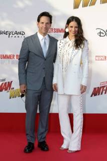 Avant-premiere europeenne de Ant-Man Guepe au Studio Theater de Disneyland Paris.Paul Rudd et EvangelineLilly. 228502 2018-07-14 Marne la Vallee France  Copyright: xPatricexFalourx STAR_228502_096