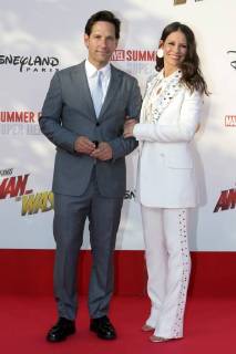 Avant-premiere europeenne de Ant-Man Guepe au Studio Theater de Disneyland Paris.Paul Rudd et EvangelineLilly. 228502 2018-07-14 Marne la Vallee France  Copyright: xPatricexFalourx STAR_228502_098