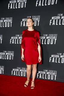 Washington DC, July 22 2018, USA: The new Tom Cruise movie, Mission Impossible: Fallout, has its premiere at the Smithsonian Air and Space Museum in Washington DC. Some of the stars attending include Rebecca Ferguson. Patsy Lynch MediaPunch Copyright: xx