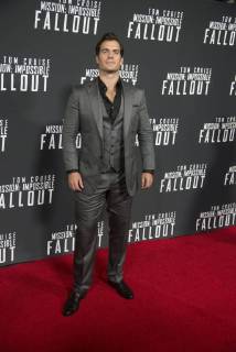 Washington DC, July 22 2018, USA: The new Tom Cruise movie, Mission Impossible: Fallout, has its premiere at the Smithsonian Air and Space Museum in Washington DC. Some of the stars attending include Henry Cavill. Patsy Lynch MediaPunch Copyright: xx