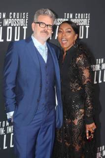 WASHINGTON, DC - JULY 22: Christopher McQuarrie and Angela Bassett at the U.S. Premiere of Mission Impossible: Fallout at the Smithsonian National Air and Space Museum in Washington, D.C. on July 22, 2018. Copyright: xmpi34x