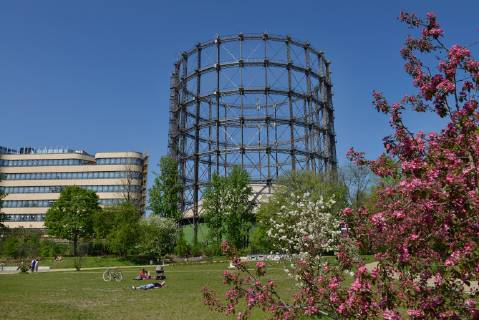 Gasometer Torgauer Strasse Schoeneberg Berlin Germany