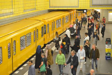 U Station Hermannplatz Kreuzberg Berlin Germany