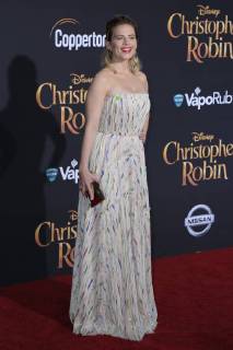 July 30, 2018 - U.S. - 30 July 2018 - Burbank, California - Hayley Atwell. Premiere of Disney s Christopher Robin held at Walt Disney Studios. Photo Credit: PMA AdMedia U.S. - ZUMAa123 20180730_zaa_a123_060 Copyright: xPmax