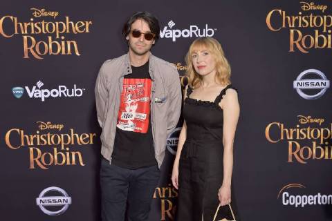 Alex Ross Perry and Anna Bak Kvapil at the premiere of the movie Christopher Robin at Walt Disney Studios Burbank 30 07 2018 Foto:xD.xStarbuckx xFuturexImage
