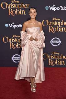 Rainy Milo at the premiere of the movie Christopher Robin at Walt Disney Studios Burbank 30 07 2018 Foto:xD.xStarbuckx xFuturexImage