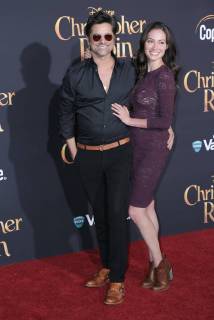July 30, 2018 - U.S. - 30 July 2018 - Burbank, California - John Stamos, Caitlin McHugh. Premiere of Disney s Christopher Robin held at Walt Disney Studios. Photo Credit: PMA AdMedia U.S. - ZUMAa123 20180730_zaa_a123_258 Copyright: xPmax