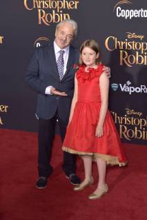 Jim Cummings and Bronte Carmichael at the premiere of the movie Christopher Robin at Walt Disney Studios Burbank 30 07 2018 Foto:xD.xStarbuckx xFuturexImage
