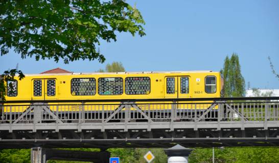 U2 underground train Buelowstrasse Schoeneberg Tempelhof Schoeneberg Berlin Germany