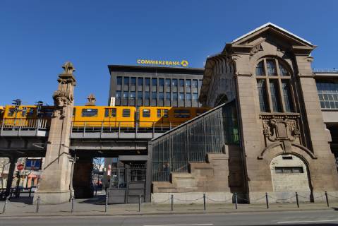 U2 underground station Buelowstrasse Schoeneberg Tempelhof Schoeneberg Berlin Germany