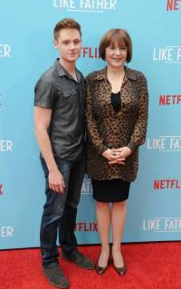 July 31, 2018 - Hollywood, California, U.S. - Miles Tagtmeyer, Lee Garlingtonattends The Los Angeles Premiere of LIKE FATHER held at the Arclight Theater in Hollywood, California on July 31, 2018. 2018 Hollywood U.S. - ZUMAl86_ 20180731_zaf_l86_027 Copyright: xDavexLongendykex
