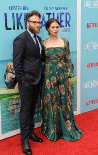 July 31, 2018 - Hollywood, California, U.S. - Seth Rogen, Lauren Miller Rogenattends The Los Angeles Premiere of LIKE FATHER held at the Arclight Theater in Hollywood, California on July 31, 2018. 2018 Hollywood U.S. - ZUMAl86_ 20180731_zaf_l86_080 Copyright: xDavexLongendykex