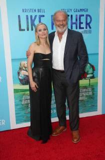 LOS ANGELES, CA - JULY 31: Kristen Bell, Kelsey Grammer, at the NETFLIX Los Angeles Premiere of Like Father at the ArcLight Hollywood in Los Angeles, California on July 31, 2018. Copyright: xFayexSadoux