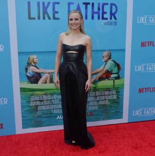 Cast member Kristen Bell attends the premiere of the motion picture comedy Like Father at the ArcLight Cinema Dome in the Hollywood section of Los Angeles on July 31, 2018. The storyline follows a workaholic woman who is left at the altar takes her honeymoon trip anyway with her overachieving father who left her mother because he believed his family was holding back his career.  LAP2018073106 JIMxRUYMEN