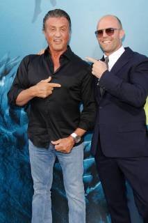 Sylvester Stallone, Jason Statham at the Premiere of Warner Bros The Meg held at the TCL Chinese Theatre in Hollywood, CA, August 6, 2018.  Copyright: xJosephxMartinezx 33647_015JM