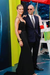 Rosie Huntington-Whiteley, Jason Statham at the Premiere of Warner Bros The Meg held at the TCL Chinese Theatre in Hollywood, CA, August 6, 2018.  Copyright: xJosephxMartinezx 33647_028JM