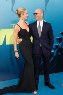 Rosie Huntington-Whiteley, Jason Statham at the Premiere of Warner Bros The Meg held at the TCL Chinese Theatre in Hollywood, CA, August 6, 2018.  Copyright: xJosephxMartinezx 33647_035JM