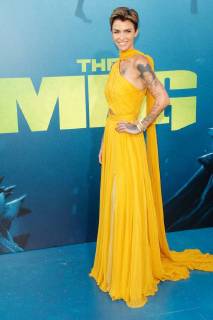 Ruby Rose at the Premiere of Warner Bros The Meg held at the TCL Chinese Theatre in Hollywood, CA, August 6, 2018.  Copyright: xJosephxMartinezx 33647_053JM