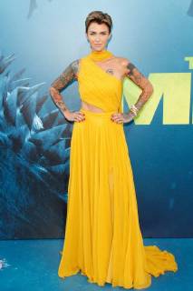 Ruby Rose at the Premiere of Warner Bros The Meg held at the TCL Chinese Theatre in Hollywood, CA, August 6, 2018.  Copyright: xJosephxMartinezx 33647_056JM