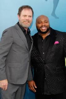 Entertainment Bilder des Tages Rainn Wilson, Page Kennedy at the Premiere of Warner Bros The Meg held at the TCL Chinese Theatre in Hollywood, CA, August 6, 2018.  Copyright: xJosephxMartinezx 33647_088JM