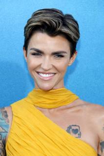 Ruby Rose at The Meg Film Premiere on 6th Aug 2018 in Hollywood Los Angeles The Meg Film Premiere in Hollywood Los Angeles 2018