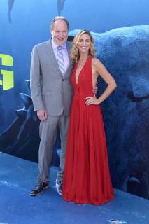 Jon Turteltaub with wife Amy Eldon at the premiere of the movie The Meg at the TCL Chinese Theater Los Angeles 06 08 2018 Foto:xD.xStarbuckx xFuturexImage