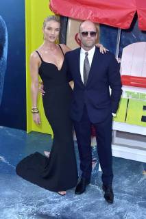 Rosie Huntington Whiteley with life partner Jason Statham at the premiere of the movie The Meg at the TCL Chinese Theater Los Angeles 06 08 2018 Foto:xD.xStarbuckx xFuturexImage