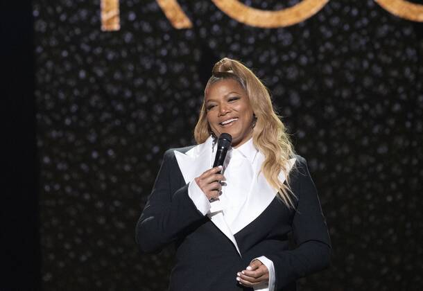 August 26, 2018 - Newark, New Jersey, U.S - QUEEN LATIFAH at the Black Girls Awards Show held at the New Jersey Performing Arts Center Newark U.S. - ZUMArf1_ 20180826_zaf_rf1_013 Copyright: xRickyxFitchettx