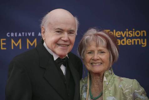 September 8, 2018 - Los Angeles, California, U.S - Walter Koenig and Judy Levitt on the red carpet of the 2018 Creative Arts Awards held at the Microsoft Theater on Saturday September 8, 2018 in Los Angeles, California. Los Angeles U.S. - ZUMAp124 20180908_zaa_p124_057 Copyright: xArianaxRuizx
