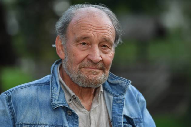 Michael MENDL plays the role of Franz Gentner proud patriarch of the family distillery single image single image portrait portrait press event on set WATZMANN ERMITTELT on 19 09 2018 in the Enzian distillery Grassl in Berchtesgaden
