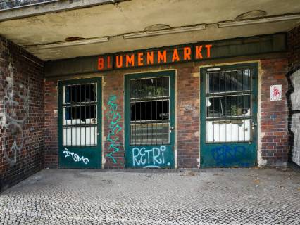 Berlin Siemensstadt Spandau disused S railway Siemensbahn former station Wernerwerk Spandau