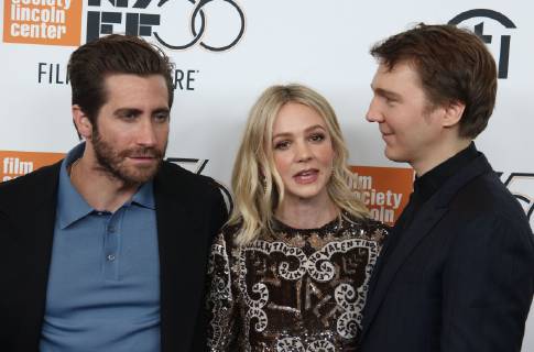 September 30, 2018 - New York City, New York, U.S. - Actors JAKE GYLLENHAAL, CAREY MULLIGAN and PAUL DANO attend Wifelife held during the 56th New York Film Festival held at Alice Tully Hall at Lincoln Center. New York City U.S. - ZUMAk03_ 20180930_zaf_k03_056 Copyright: xNancyxKaszermanx